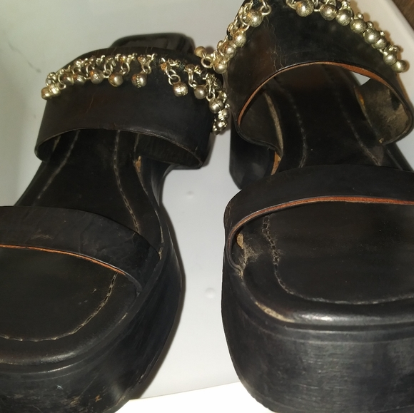 Vintage platform sandals - Picture 6 of 8